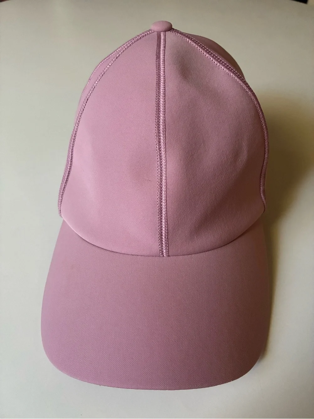 Lululemon Hat Cap Strap Back One Size Pink Womens Athletic Running Lightweight